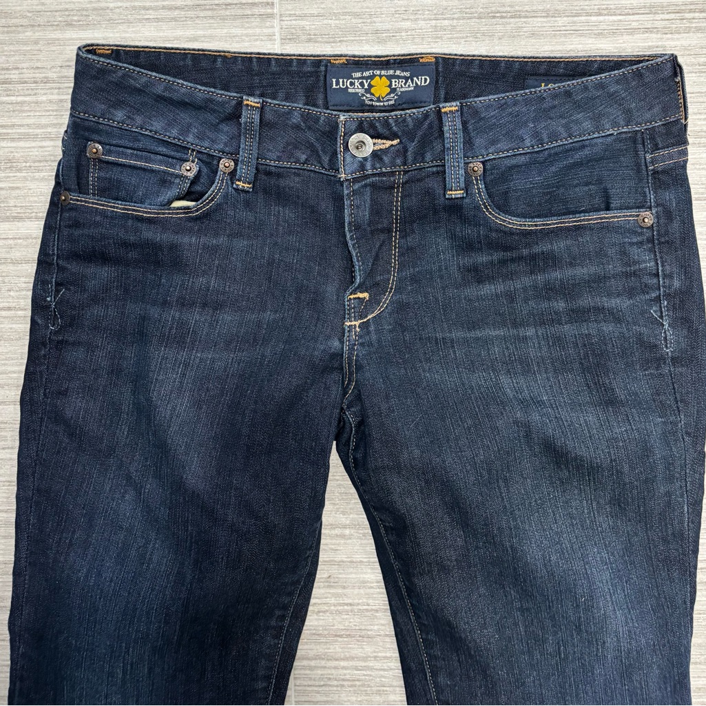 Lucky Brand Womens Indigo Straight Leg Jeans Lucky Brand Womens Indigo Straight Leg Jeans